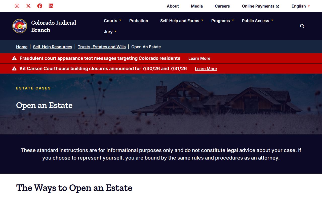 Moffat County probate records Colorado open estate guide